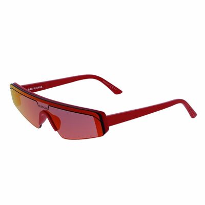 BALENCİAGA Kadın Kırmızı Güneş Gözlüğü 0003S 004 99