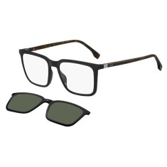 HUGO BOSS 1492/CS WR7QT 55 Klipsli Siyah Erkek Güneş Gözlüğü - HUGO BOSS