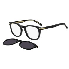 HUGO BOSS 1725/G/CS 807M9 51 Polarize Klipsli Siyah Unisex Güneş Gözlüğü - HUGO BOSS