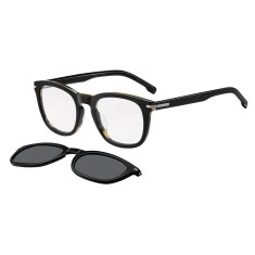 HUGO BOSS 1725/G/CS QF6M9 51 Polarize Klipsli Siyah Unisex Güneş Gözlüğü - HUGO BOSS