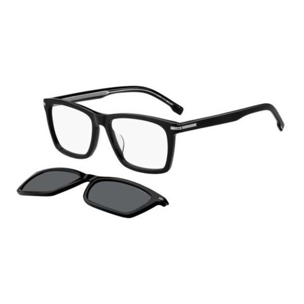 HUGO BOSS 1726/G/CS 807M9 55 Polarize Klipsli Siyah Erkek Güneş Gözlüğü