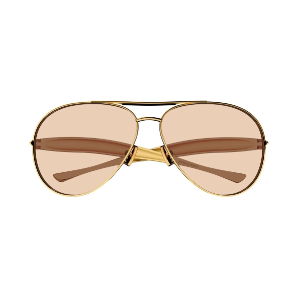 BOTTEGA VENETA 1305S 002 64 Gold Unisex Güneş Gözlüğü