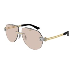 BOTTEGA VENETA 1342S 002 59 Gold Unisex Güneş Gözlüğü - BOTTEGA VENETA (1)