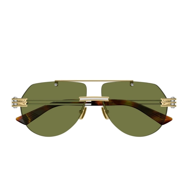 BOTTEGA VENETA 1342S 003 59 Gold Unisex Güneş Gözlüğü
