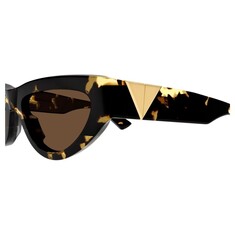 BOTTEGA VENETA 1176S 002 55 Kahverengi Kadın Güneş Gözlüğü - 3