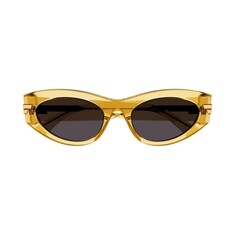 BOTTEGA VENETA 1189S 004 53 Sarı Kadın Güneş Gözlüğü - BOTTEGA VENETA