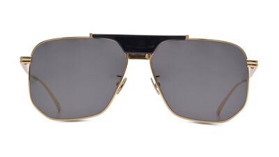 BOTTEGA VENETA Unisex Sarı Güneş Gözlüğü 1036S 001 58
