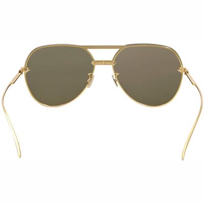 BOTTEGA VENETA Unisex Sarı Güneş Gözlüğü 1054SA 003 61