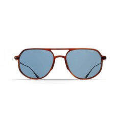 BRETT BRUCE SUN C09 55 Polarize Kahverengi Unisex Güneş Gözlüğü - BRETT