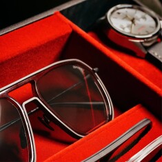 BRETT COFFRET SPA CLASSIC C03 55 Polarize Mat Siyah Erkek Güneş Gözlüğü - BRETT (1)