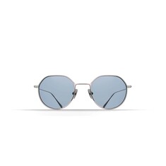BRETT GORDON SUN C02 49 Polarize Gümüş Unisex Güneş Gözlüğü - BRETT