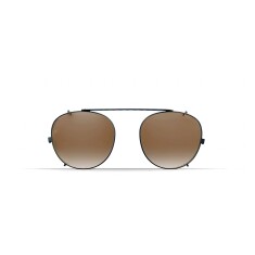 BRETT MILES CLIP SUN C0600 49 Polarize Siyah Unisex Güneş Gözlüğü - BRETT