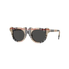 BURBERRY 4355 377887 43 Desenli Çocuk Güneş Gözlüğü - BURBERRY