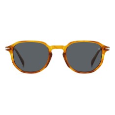 DAVID BECKHAM 1140 KVI 49 Kahverengi Unisex Mavi Filtreli Gözlük - DAVID BECKHAM
