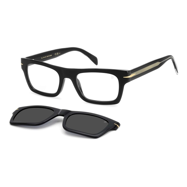 DAVID BECKHAM 7129/CS 807M9 51 Polarize Klipsli Siyah Unisex Güneş Gözlüğü
