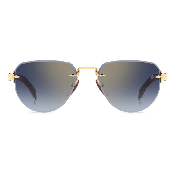 DAVID BECKHAM 7144/S RHL1V 55 Gold Unisex Güneş Gözlüğü