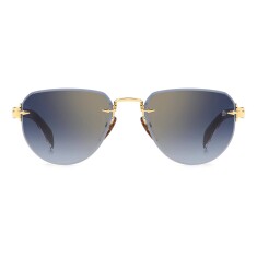 DAVID BECKHAM 7144/S RHL1V 55 Gold Unisex Güneş Gözlüğü - DAVID BECKHAM
