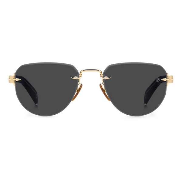 DAVID BECKHAM 7144/S RHLIR 55 Gold Unisex Güneş Gözlüğü