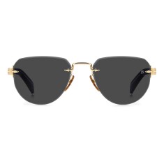 DAVID BECKHAM 7144/S RHLIR 55 Gold Unisex Güneş Gözlüğü - DAVID BECKHAM