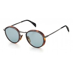 DAVID BECKHAM Unisex Gun Metal Güneş Gözlüğü 1033/S H8CQT 49 - Thumbnail