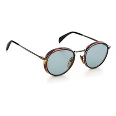 DAVID BECKHAM Unisex Gun Metal Güneş Gözlüğü 1033/S H8CQT 49 - Thumbnail