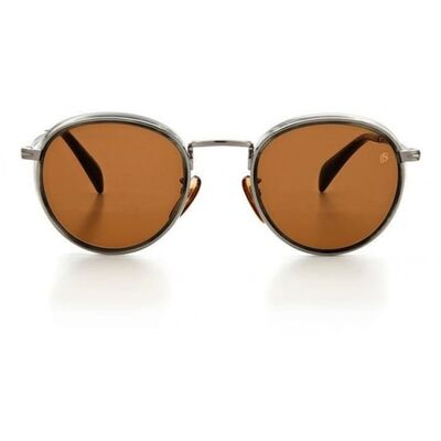 DAVID BECKHAM Unisex Gümüş Güneş Gözlüğü 1033/S POH70 49