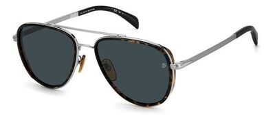 DAVID BECKHAM Unisex Gümüş Güneş Gözlüğü 7068/G/S 31ZKU 58