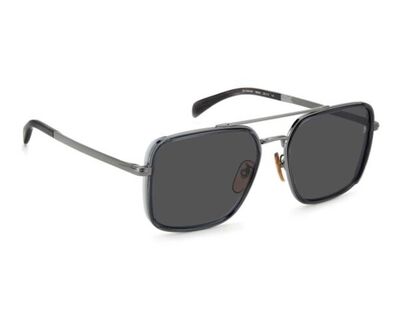 DAVID BECKHAM Unisex Gümüş Güneş Gözlüğü 7083/G/S HEKIR 59