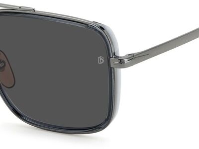 DAVID BECKHAM Unisex Gümüş Güneş Gözlüğü 7083/G/S HEKIR 59