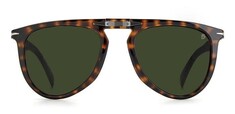 DAVID BECKHAM Unisex Kahverengi Güneş Gözlüğü 1039/S 086QT 54 - Thumbnail