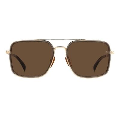 DAVID BECKHAM Unisex Kahverengi Güneş Gözlüğü 7083/G/S FT370 59