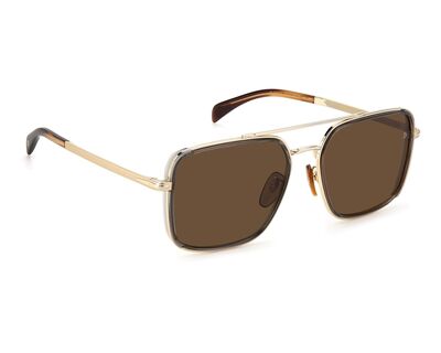 DAVID BECKHAM Unisex Kahverengi Güneş Gözlüğü 7083/G/S FT370 59