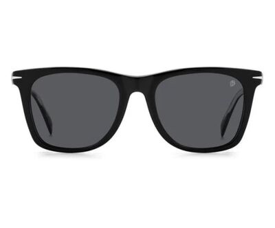 DAVID BECKHAM Unisex Polarize Siyah Güneş Gözlüğü 1081/F/S BSCM9 53