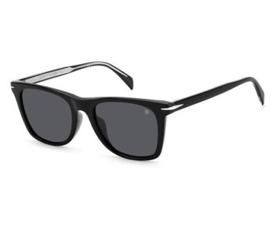 DAVID BECKHAM Unisex Polarize Siyah Güneş Gözlüğü 1081/F/S BSCM9 53