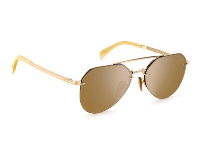 DAVID BECKHAM Unisex Sarı Güneş Gözlüğü 1090/G/S IDAJT 59
