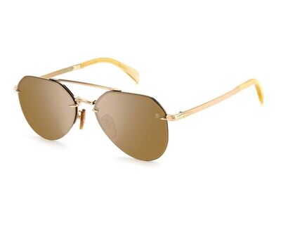 DAVID BECKHAM Unisex Sarı Güneş Gözlüğü 1090/G/S IDAJT 59
