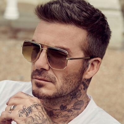 DAVID BECKHAM Unisex Sarı Güneş Gözlüğü 7001/S 60 60