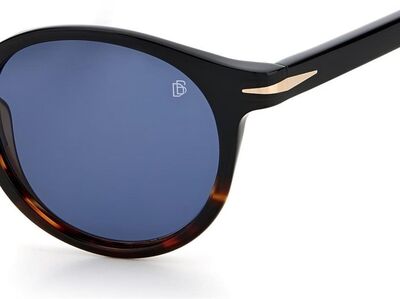 DAVID BECKHAM Unisex Siyah Güneş Gözlüğü 1036/S 37NKU 49