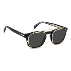 DAVID BECKHAM 1117/CS 80799 50 Klipsli Siyah Unisex Güneş Gözlüğü - DAVID BECKHAM (1)