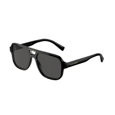 DOLCE & GABBANA 4003 335587 50 Siyah Çocuk Güneş Gözlüğü - DOLCE & GABBANA