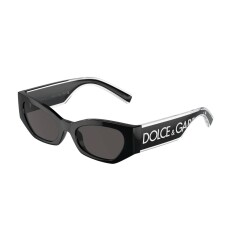 DOLCE & GABBANA 6003 501 87 48 Siyah Çocuk Güneş Gözlüğü - DOLCE & GABBANA