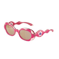DOLCE & GABBANA 6005 30981T 49 Kırmızı Çocuk Güneş Gözlüğü - DOLCE & GABBANA
