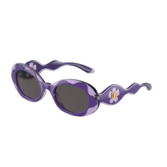 DOLCE & GABBANA 6005 333587 49 Mor Çocuk Güneş Gözlüğü - DOLCE & GABBANA
