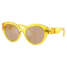 DOLCE & GABBANA 6010 333474 47 Sarı Çocuk Güneş Gözlüğü - DOLCE & GABBANA