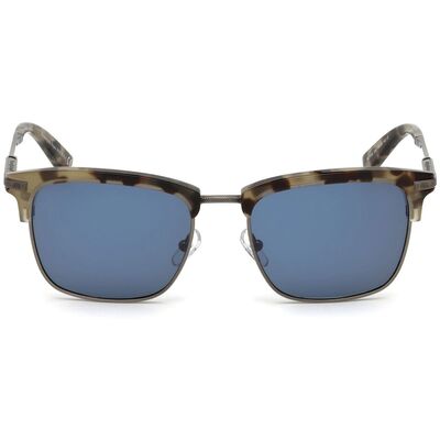 ERMENEGILDO ZEGNA Unisex Füme Güneş Gözlüğü 0092 55V 53
