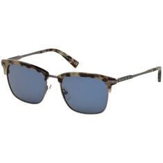 ERMENEGILDO ZEGNA Unisex Füme Güneş Gözlüğü 0092 55V 53 - Thumbnail