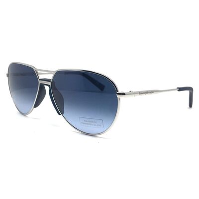 ERMENEGILDO ZEGNA Unisex Gümüş Güneş Gözlüğü 0096 16W 59