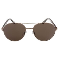 ERMENEGILDO ZEGNA Unisex Kahverengi Güneş Gözlüğü 0013 34J 55 - Thumbnail