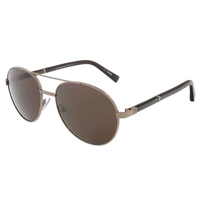 ERMENEGILDO ZEGNA Unisex Kahverengi Güneş Gözlüğü 0013 34J 55