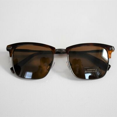 ERMENEGILDO ZEGNA Unisex Kahverengi Güneş Gözlüğü 0092 52J 53